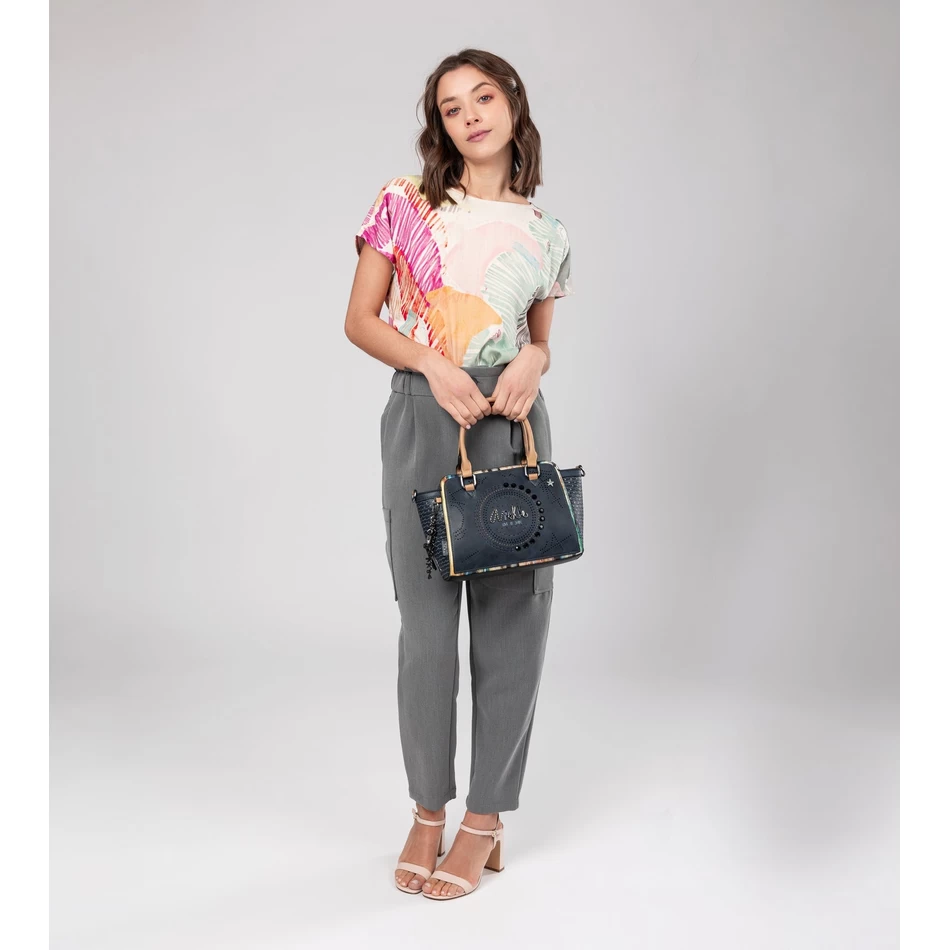 Borsa Da Bowling Anekke Studio Blu Navy