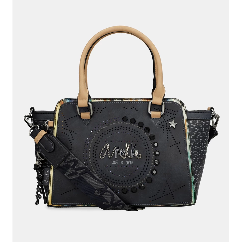 Borsa Da Bowling Anekke Studio Blu Navy