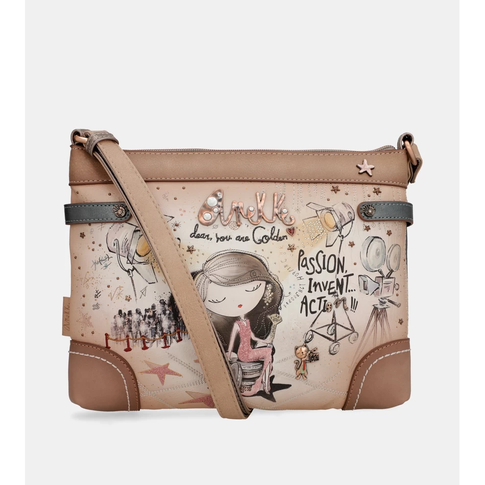 Anekke Hollywood Suorakaiteen Muotoinen Crossbody Laukku