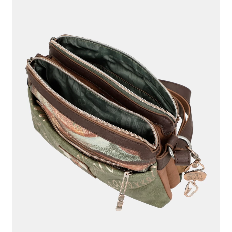 Sac Bandoulière Extérieur à 2 Compartiments Anekke