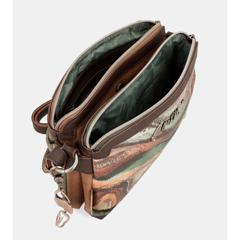 Sac Bandoulière Extérieur à 2 Compartiments Anekke