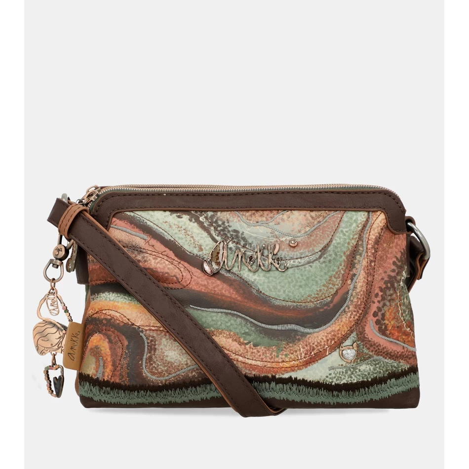 Sac Bandoulière Extérieur à 2 Compartiments Anekke