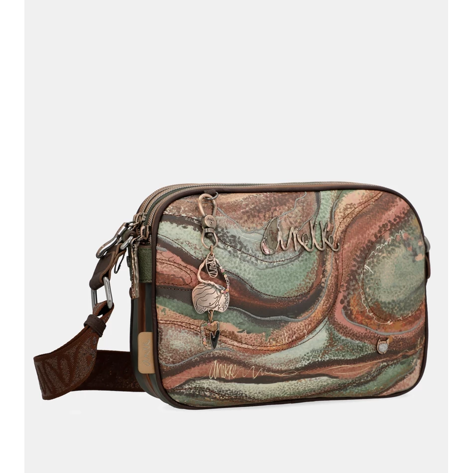 Anekke Yttre 3-fack Crossbody-väska