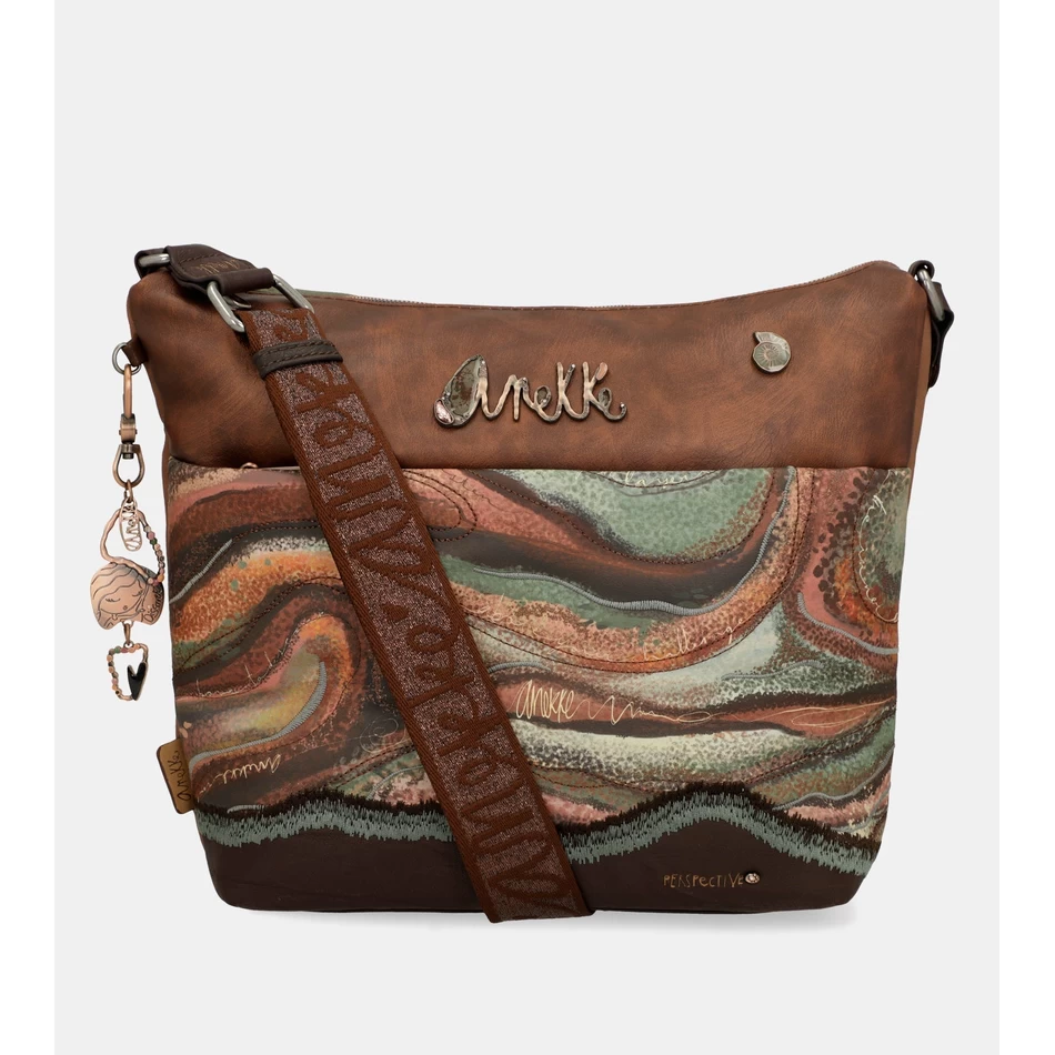 Anekke Utvendig Stor Crossbody-veske Med Lommer