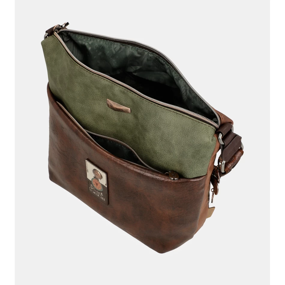 Anekke Utvendig Stor Crossbody-veske Med Lommer