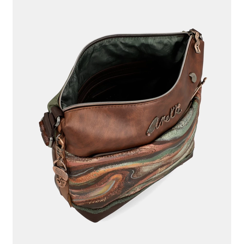 Anekke Utvendig Stor Crossbody-veske Med Lommer