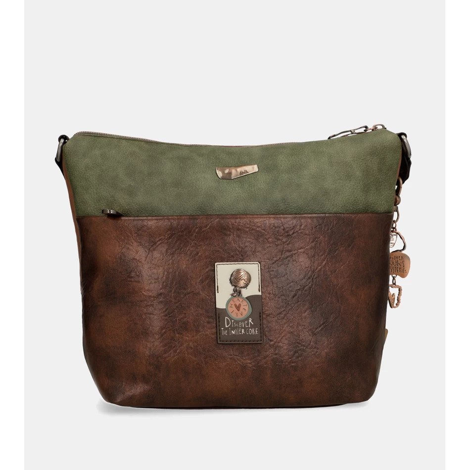 Anekke Utvendig Stor Crossbody-veske Med Lommer