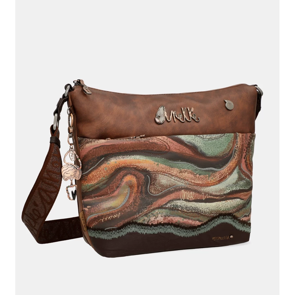 Anekke Välimine Suur Crossbody Kott Taskutega