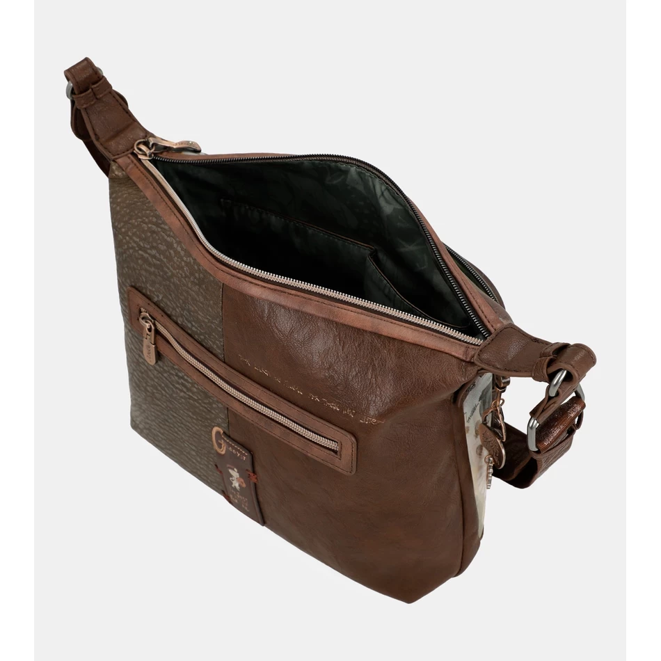 Anekke Utvendig Crossbody Stor Bag Med Lommer