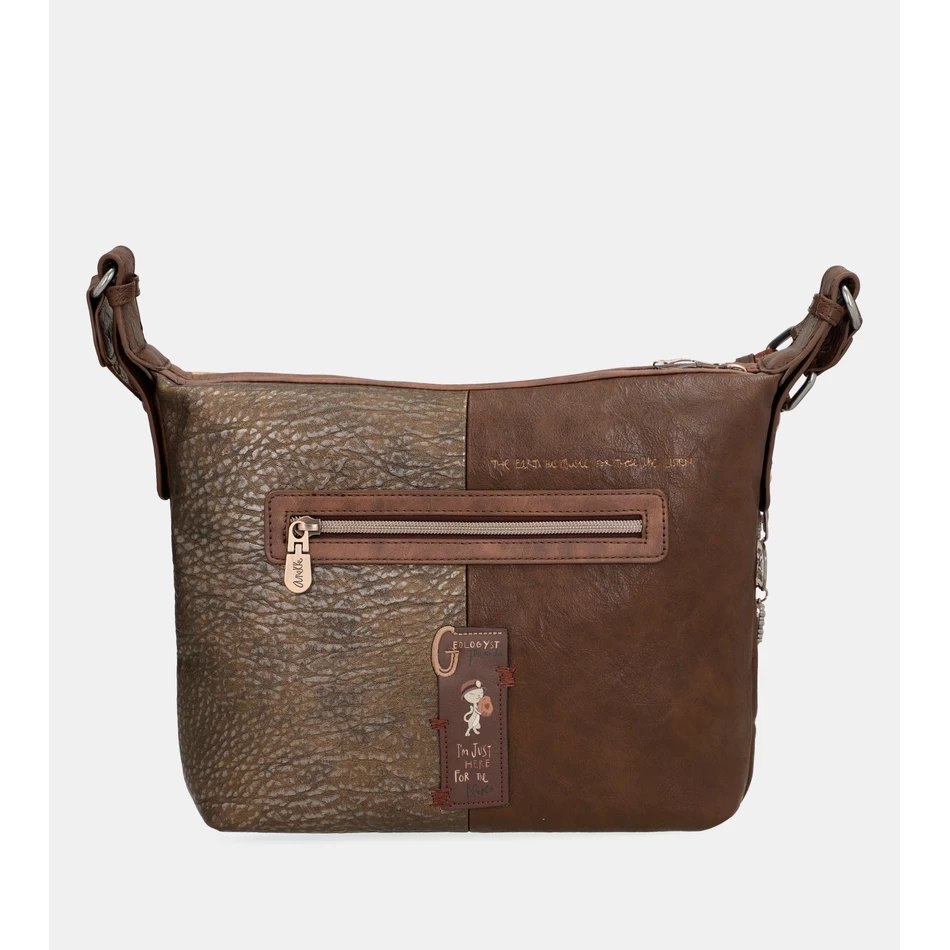 Anekke Utvendig Crossbody Stor Bag Med Lommer