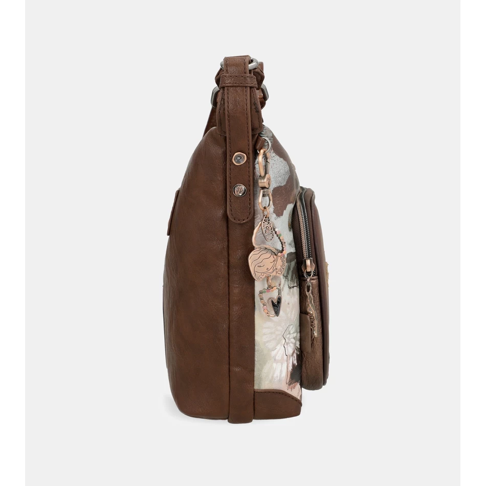 Anekke Utvendig Crossbody Stor Bag Med Lommer