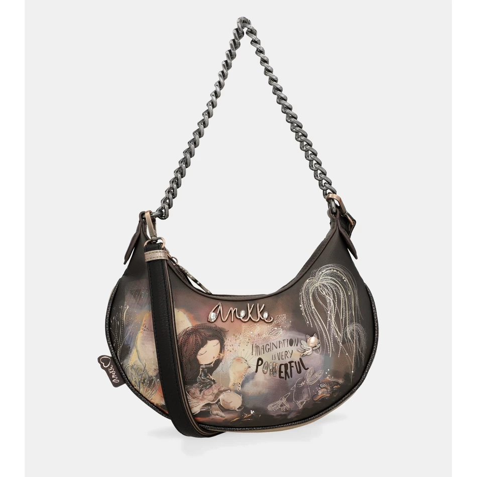 Anekke Dreamverse Crossbody Laukku Metallikahvalla