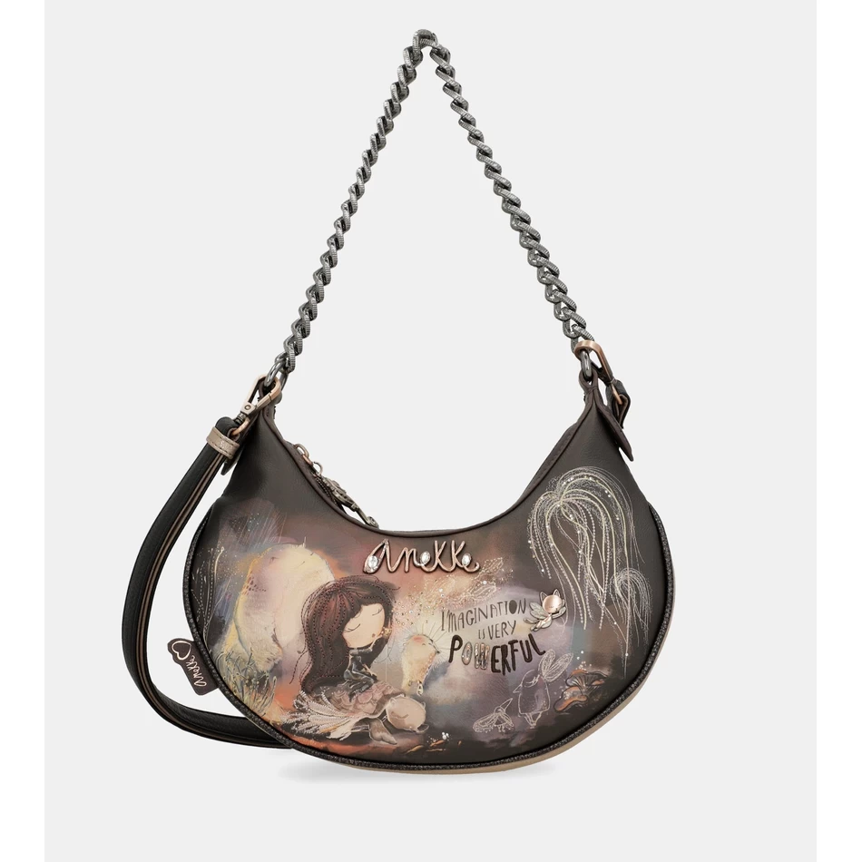 Anekke Dreamverse Crossbody Laukku Metallikahvalla