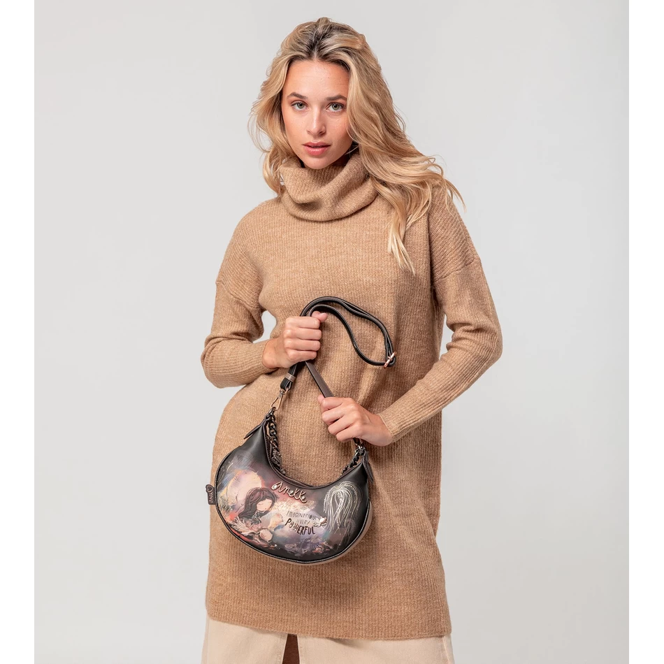 Anekke Dreamverse Crossbody Laukku Metallikahvalla