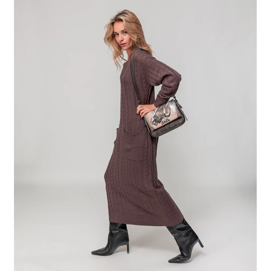 Anekke Wings Crossbody-väska Med Flik