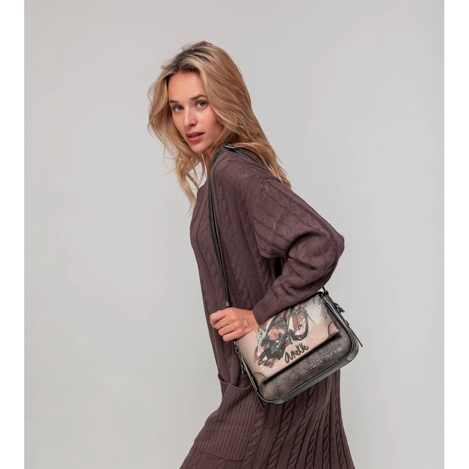 Anekke Wings Crossbody-väska Med Flik