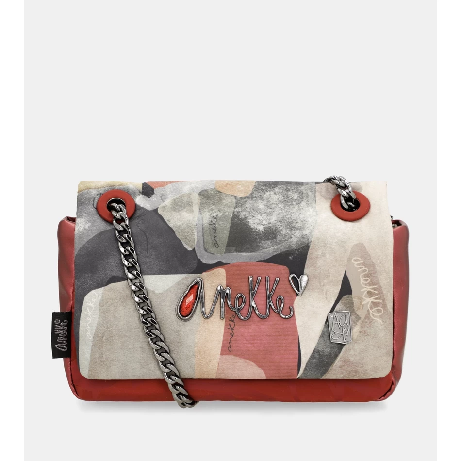 Anekke Kuvitteellinen Crossbody-laukku Läpällä