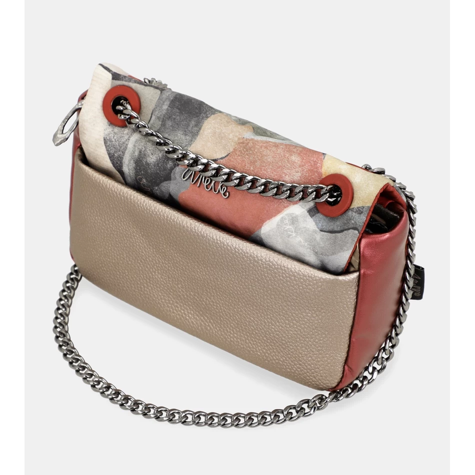 Anekke Kuvitteellinen Crossbody-laukku Läpällä