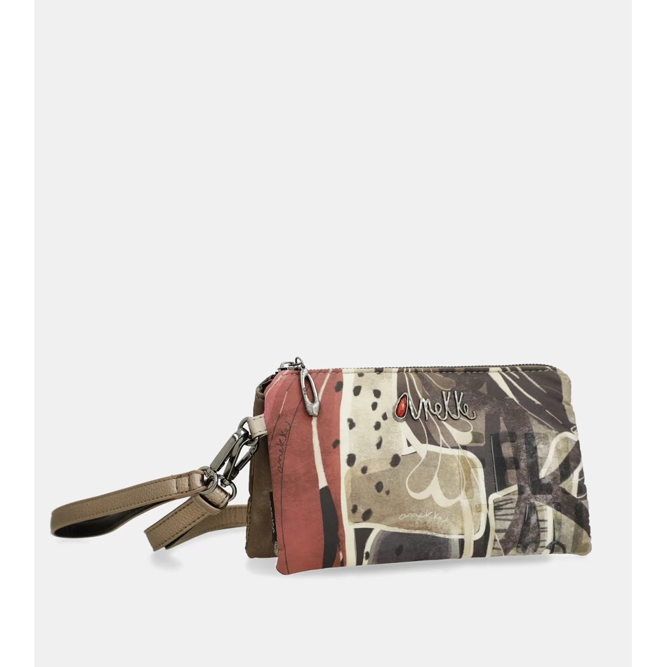 Anekke Iedomātā 3 Nodalījumu Crossbody Soma