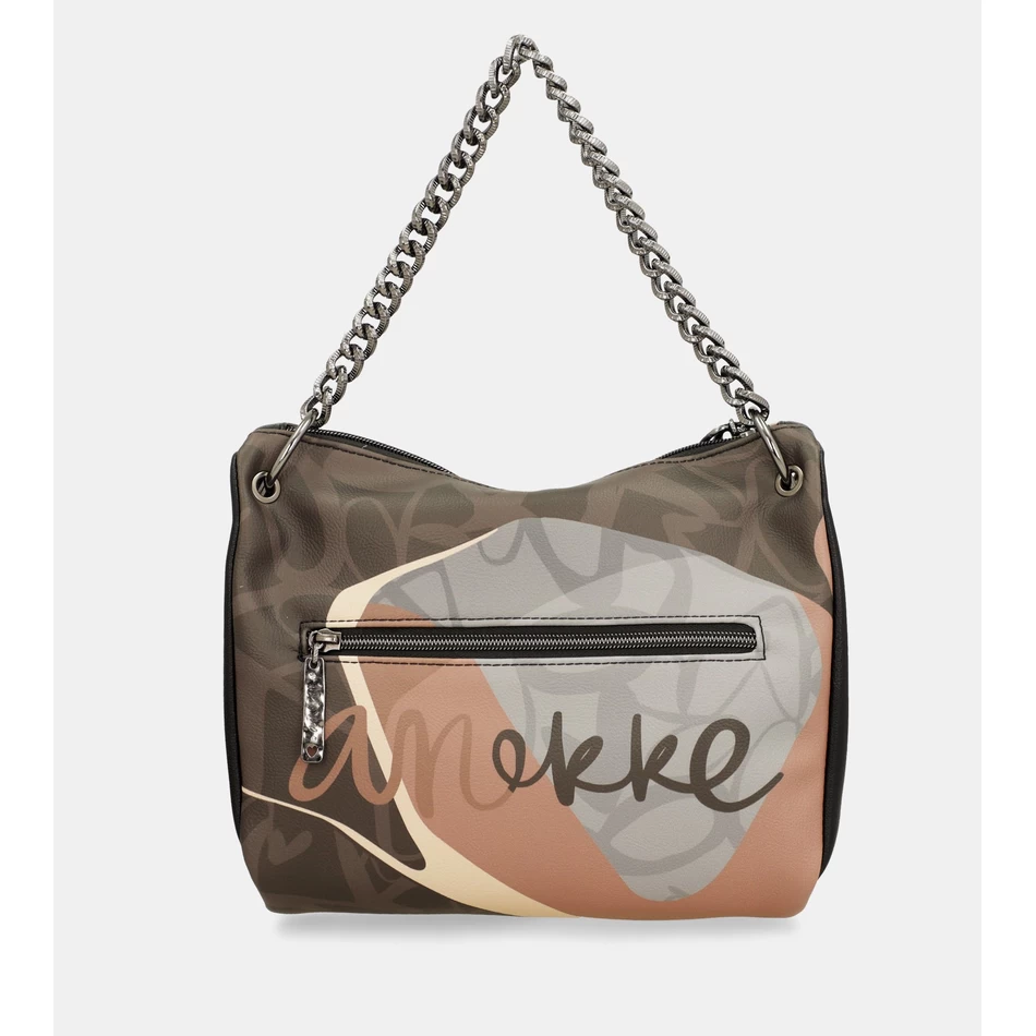 Anekke Heartbeat Crossbody Laukku Metallikahvalla