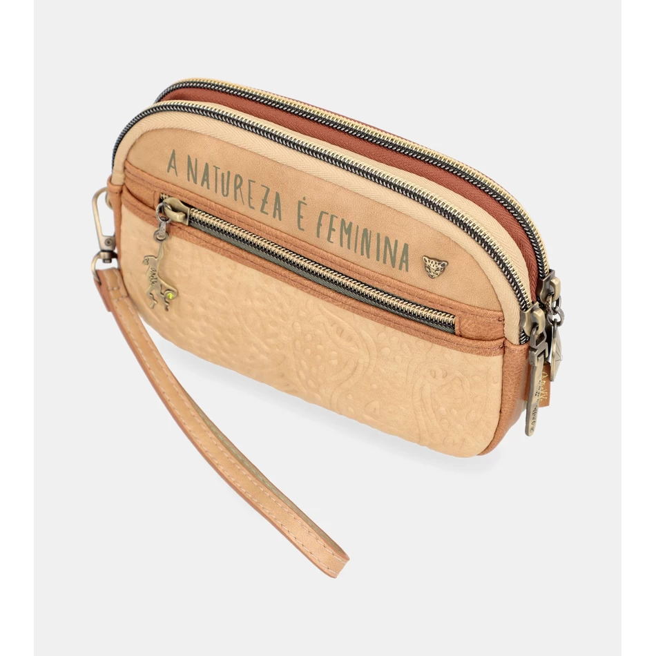 حقيبة يد Anekke على شكل فراشة مع حجرة مزدوجة