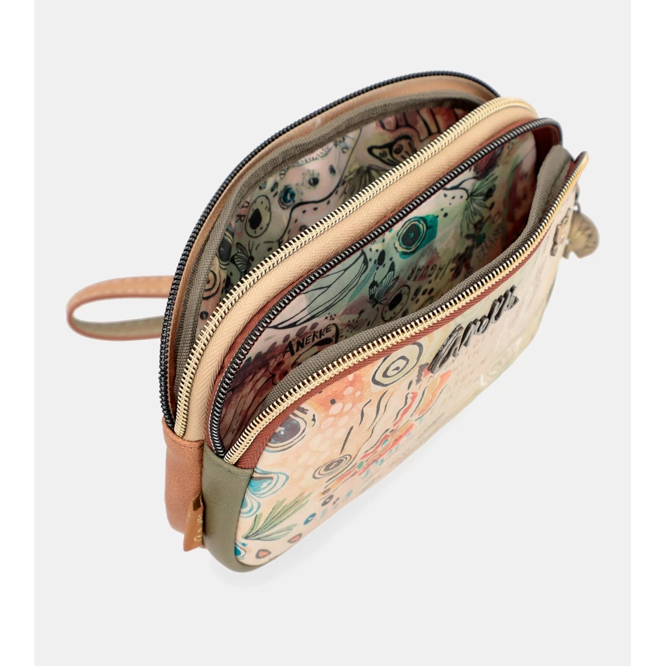 حقيبة يد Anekke على شكل فراشة مع حجرة مزدوجة