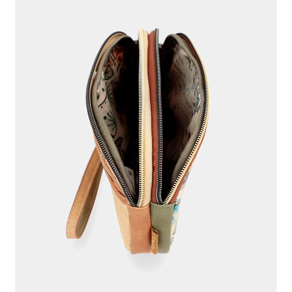 حقيبة يد Anekke على شكل فراشة مع حجرة مزدوجة