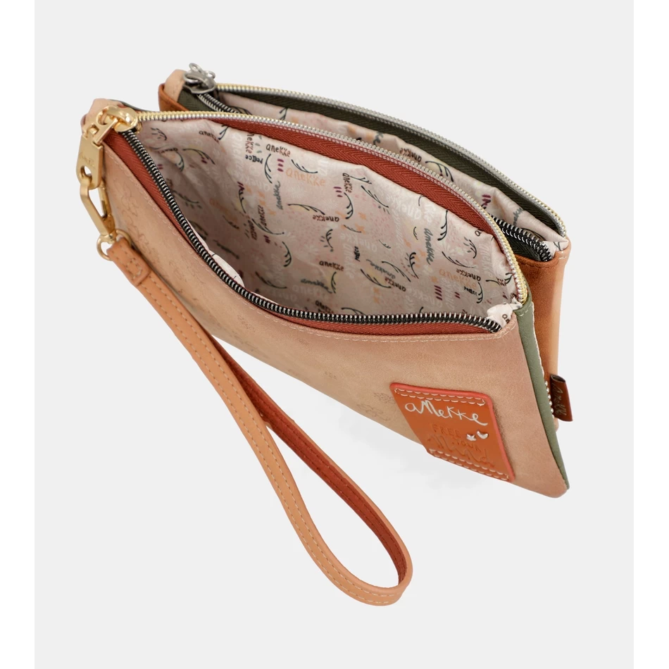 Anekke Anekke السلام والحب محفظة الجمل Rfid