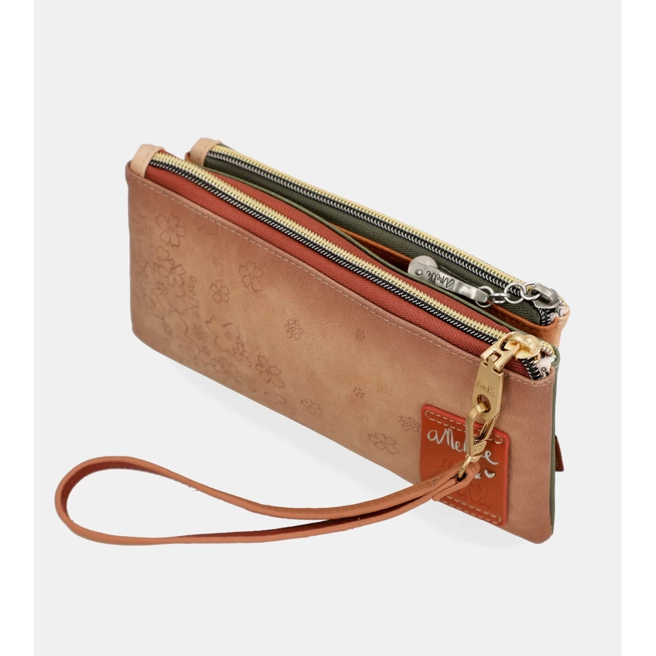 Anekke Anekke السلام والحب محفظة الجمل Rfid