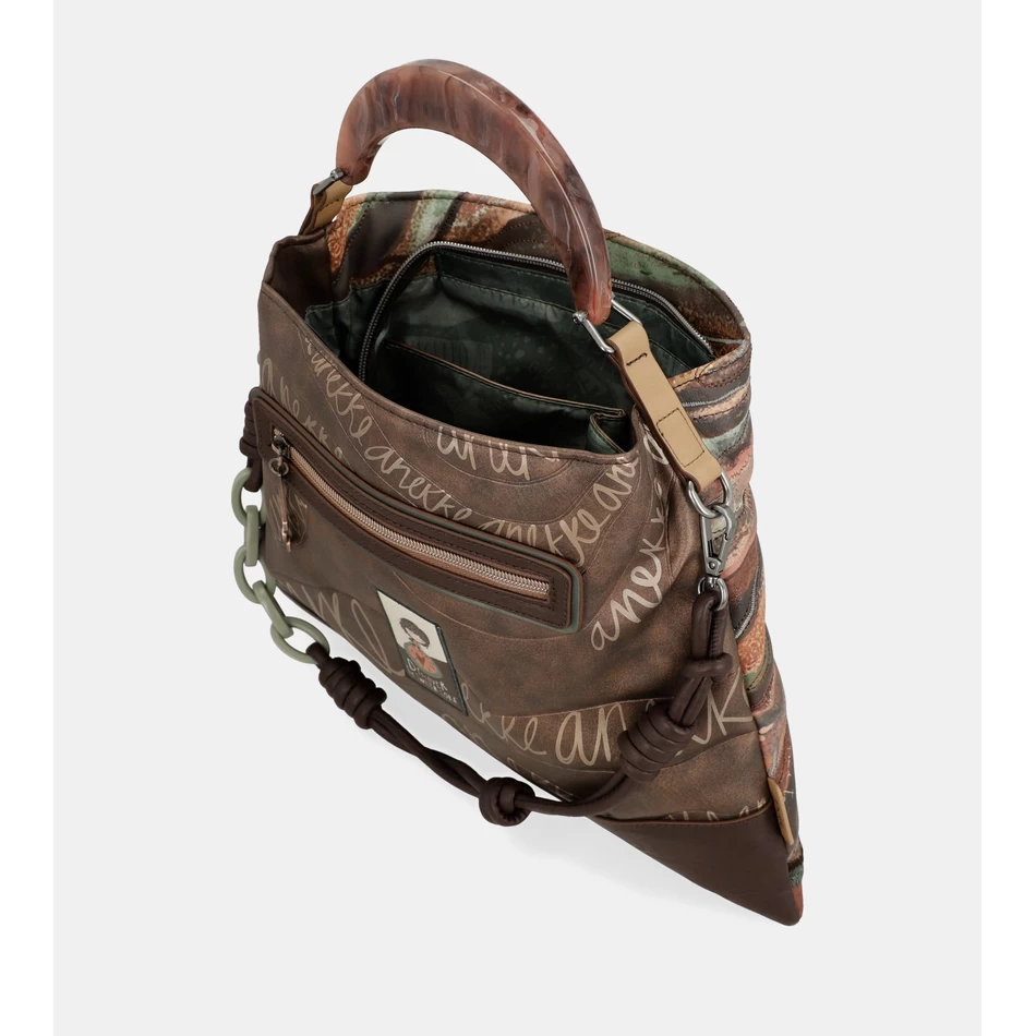 Anekke Anekke حقيبة بمقبض خارجي قصير