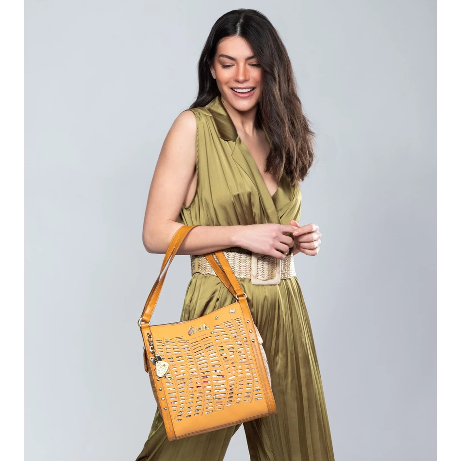 Anekke Nature Pachamama Okker Crossbody Taske