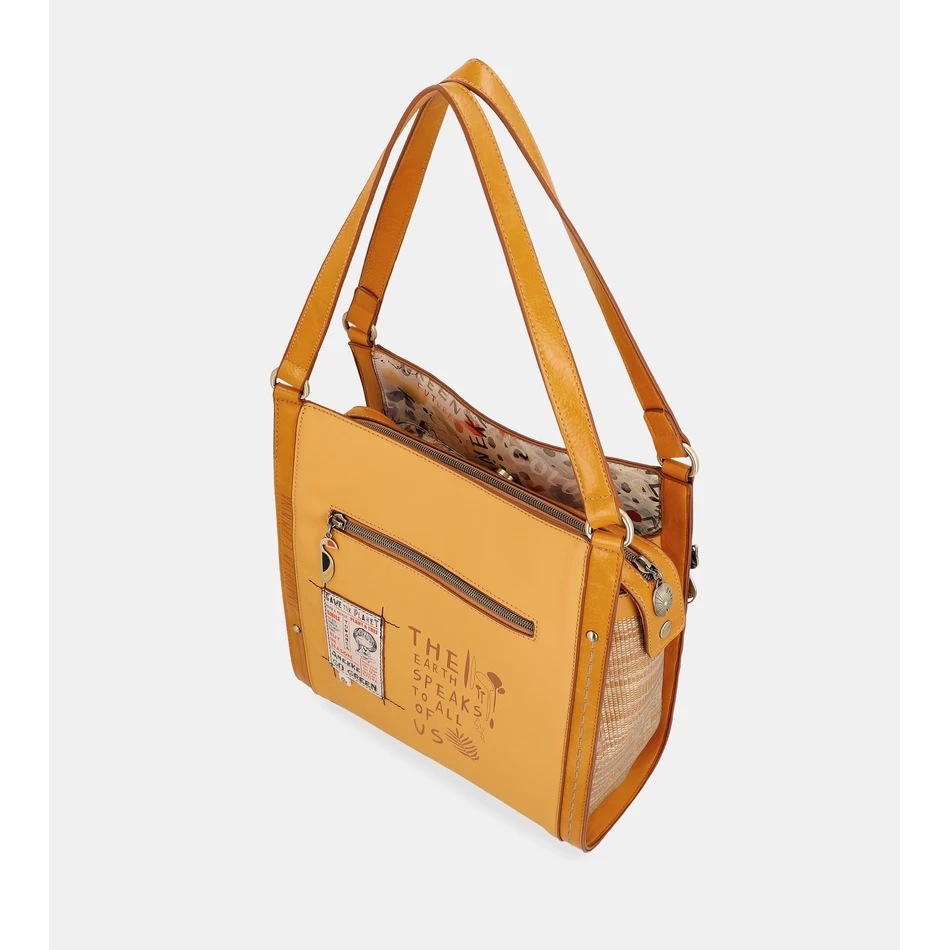 Anekke Nature Pachamama Okker Crossbody Taske