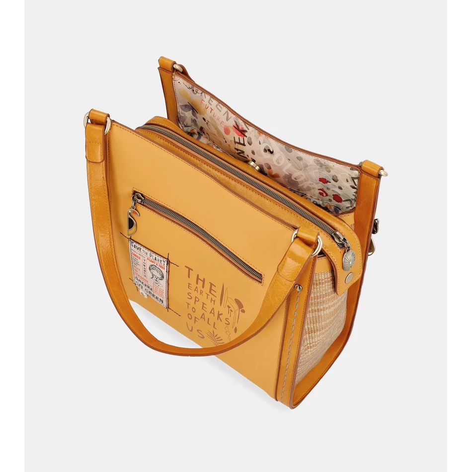 Anekke Nature Pachamama Okker Crossbody Taske