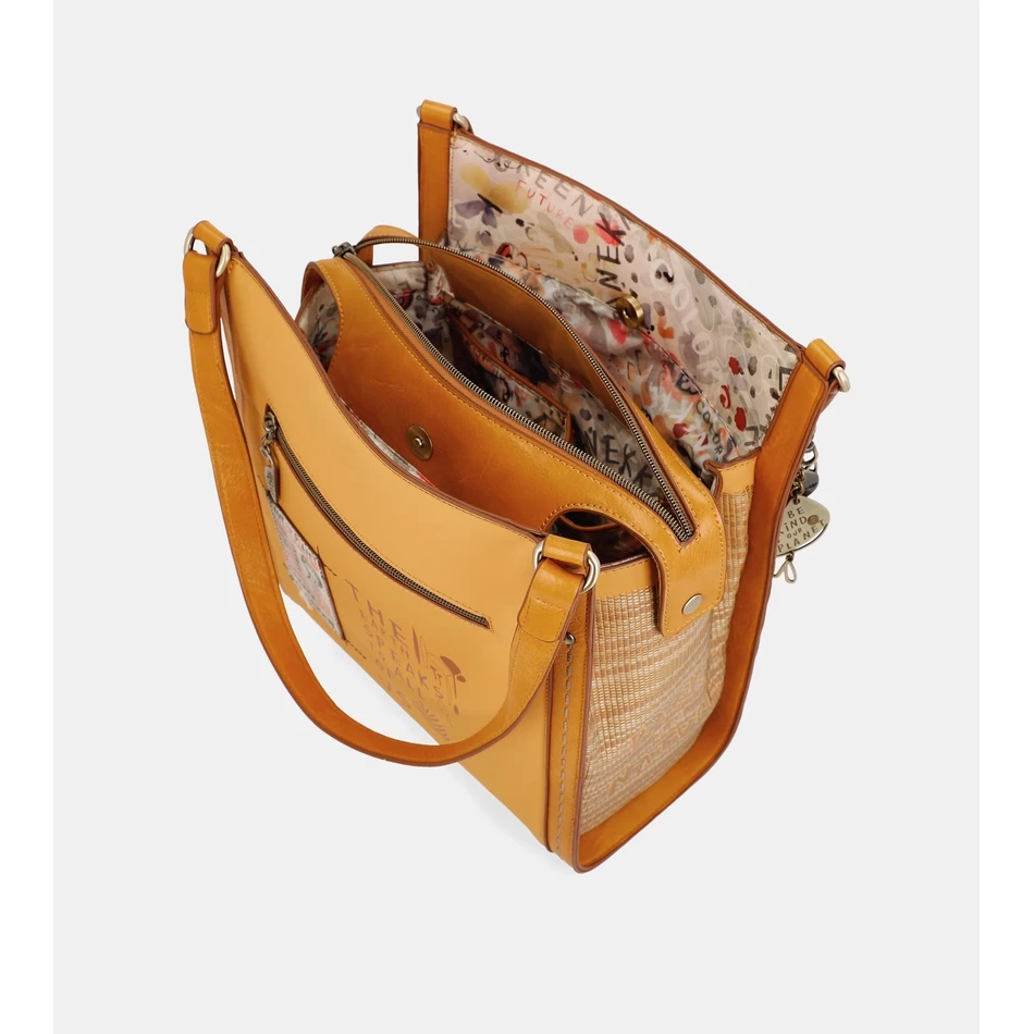Anekke Nature Pachamama Okker Crossbody Taske