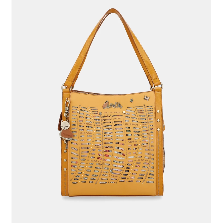 Tas Selempang Anekke Natural Pachamama Oker