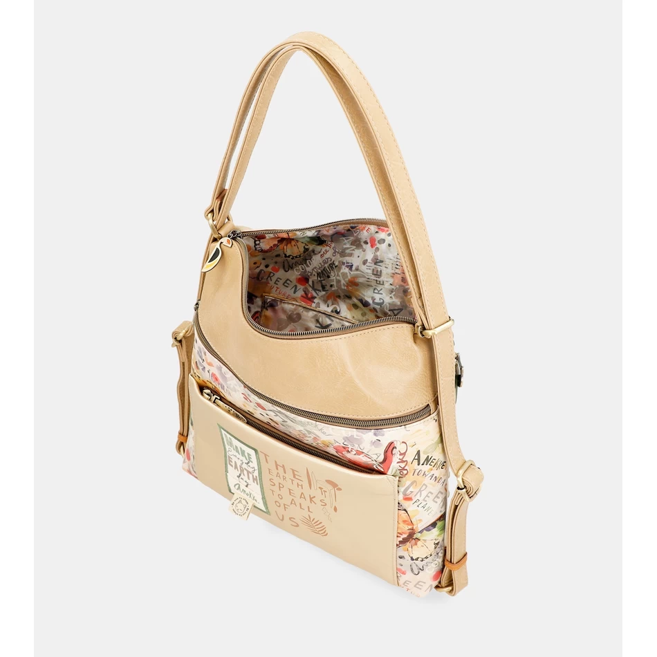 Anekke Nature Pachamama תיק מוזהב להמרה לתרמיל