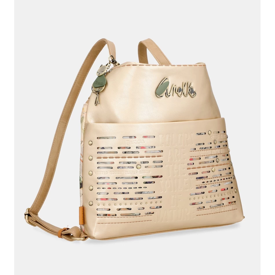 Anekke Nature Pachamama תיק מוזהב להמרה לתרמיל