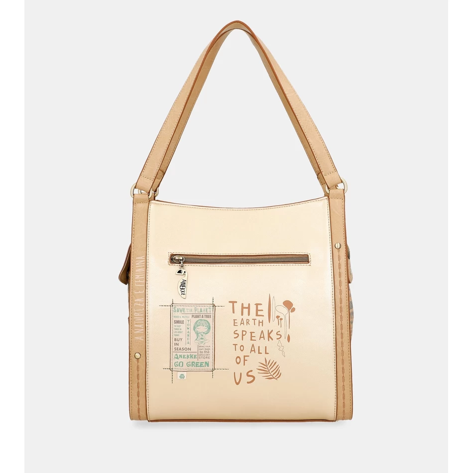 Anekke Nature Pachamama Golden Crossbody Taske Anekke