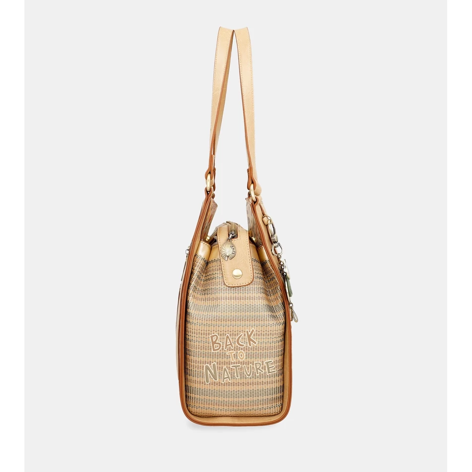 Anekke Nature Pachamama Golden Crossbody Taske Anekke