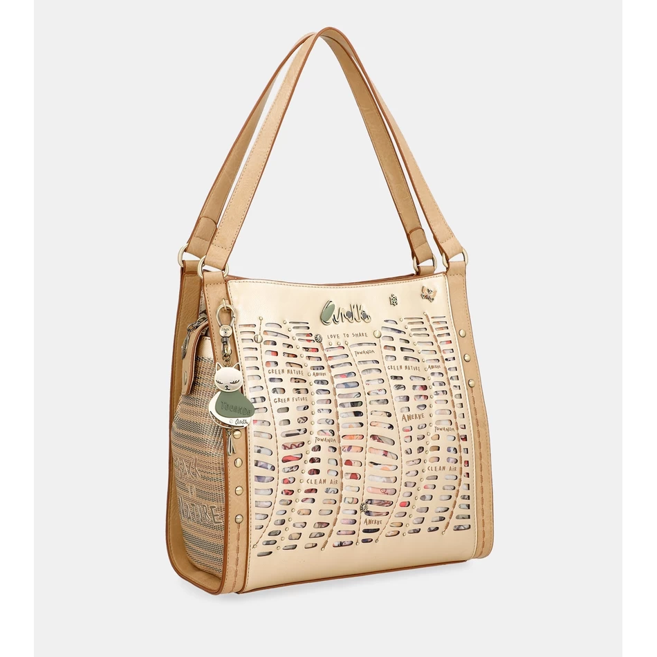 Anekke Nature Pachamama golden crossbody bag anekke