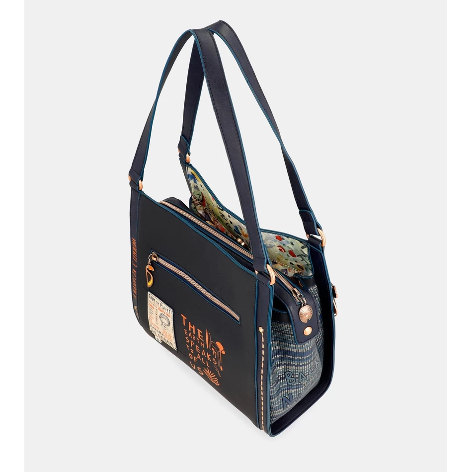 Anekke Nature Pachamama Marineblå Crossbody Taske