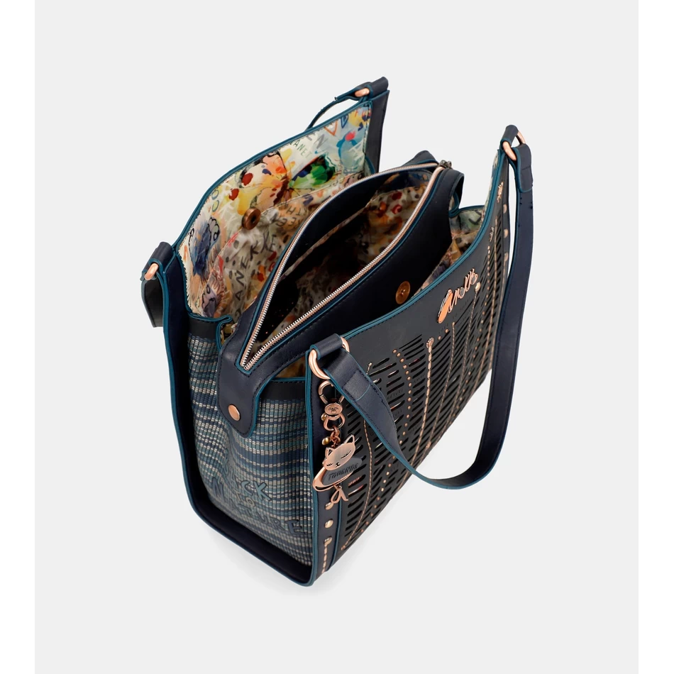 Anekke Nature Pachamama Marineblå Crossbody Taske