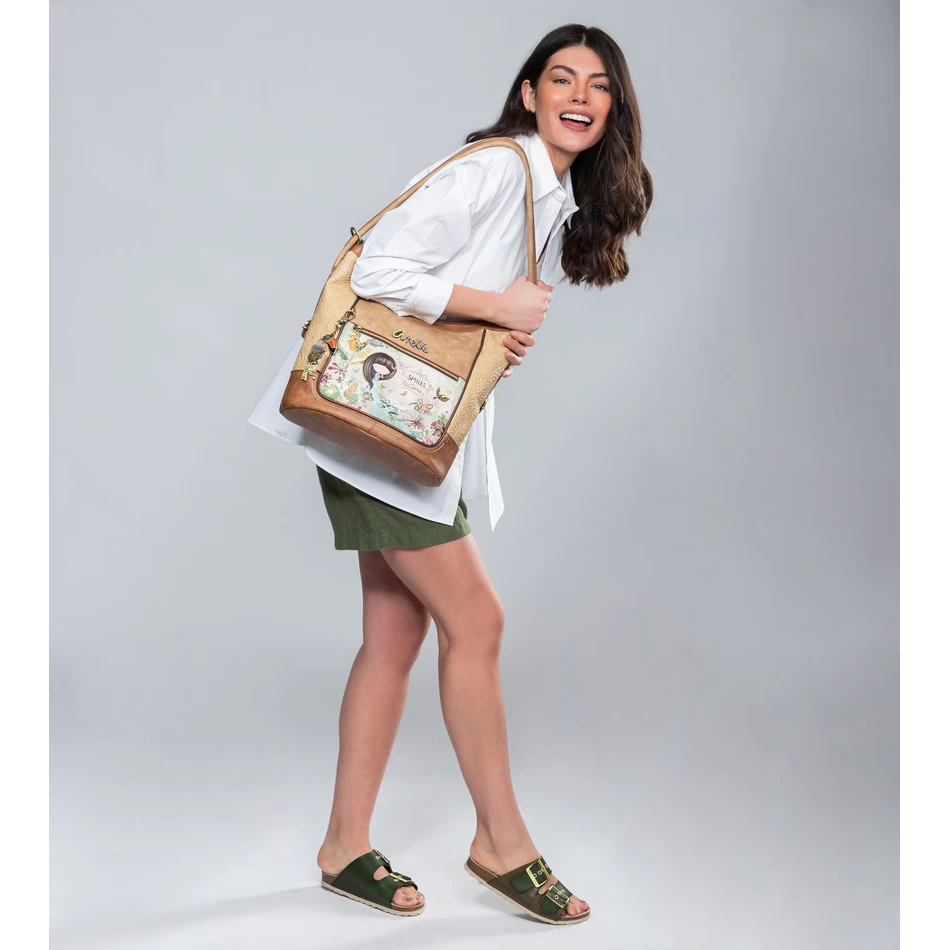 Anekke Amazonija Kabriolet Torba Za čez Ramo Z Nahrbtnikom