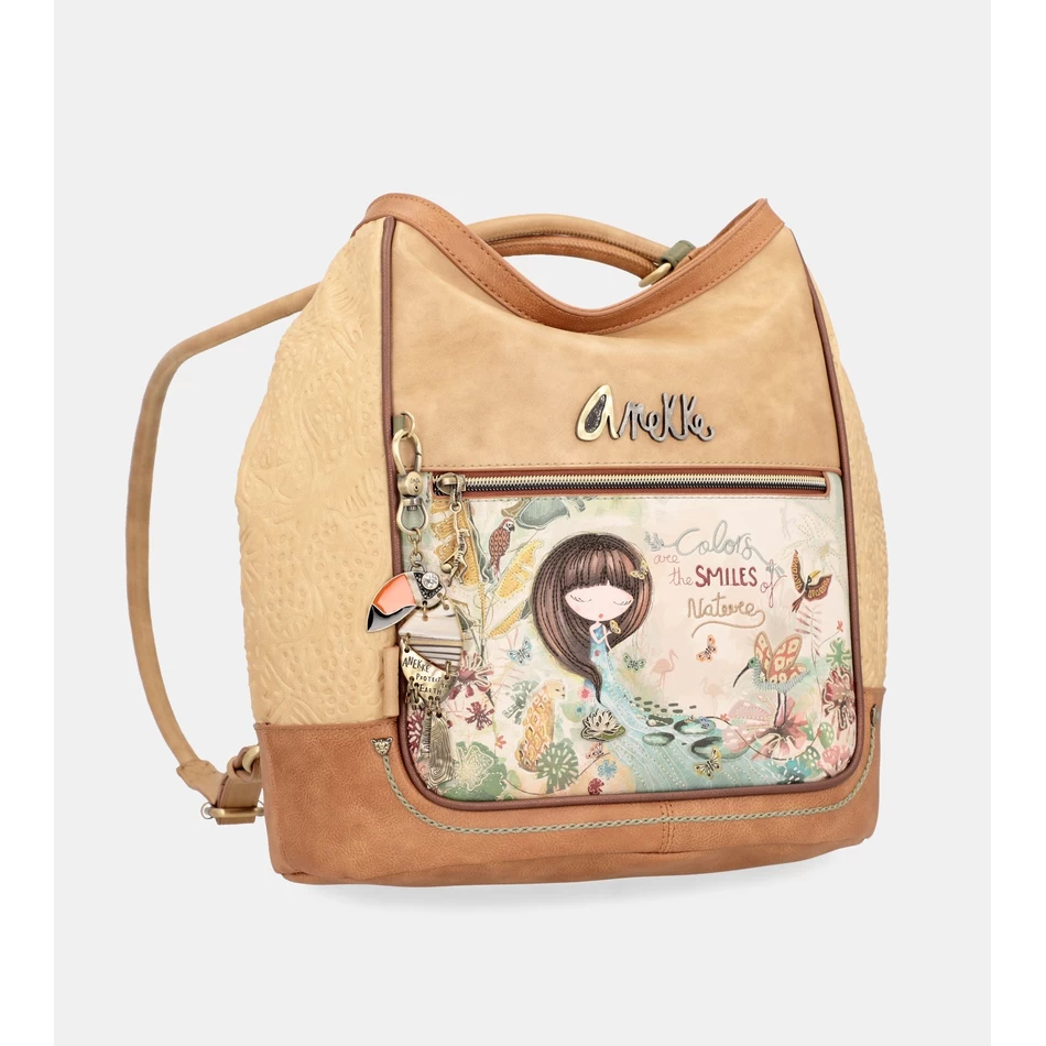 Anekke Amazonija Kabriolet Torba Za čez Ramo Z Nahrbtnikom