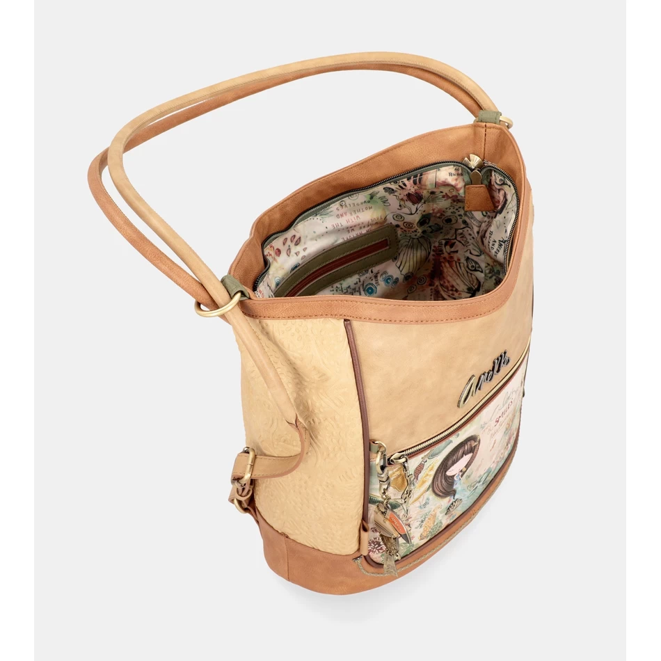 Anekke Amazonija Kabriolet Torba Za čez Ramo Z Nahrbtnikom