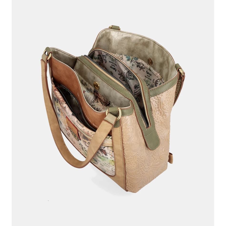 Anekke Amazonia Crossbody Taske Med 3 Rum Anekke