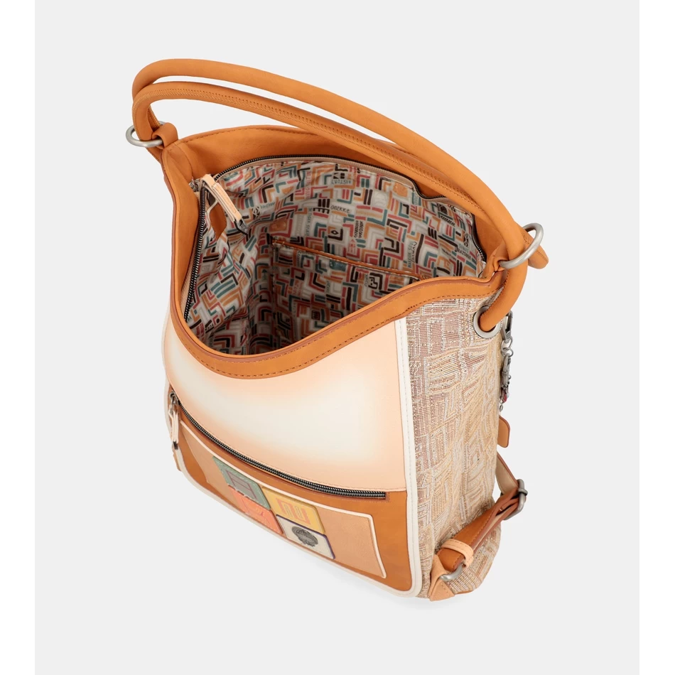 Tas Selempang Konvertibel Jiwa Ajaib Anekke Menjadi Ransel Jiwa Ajaib