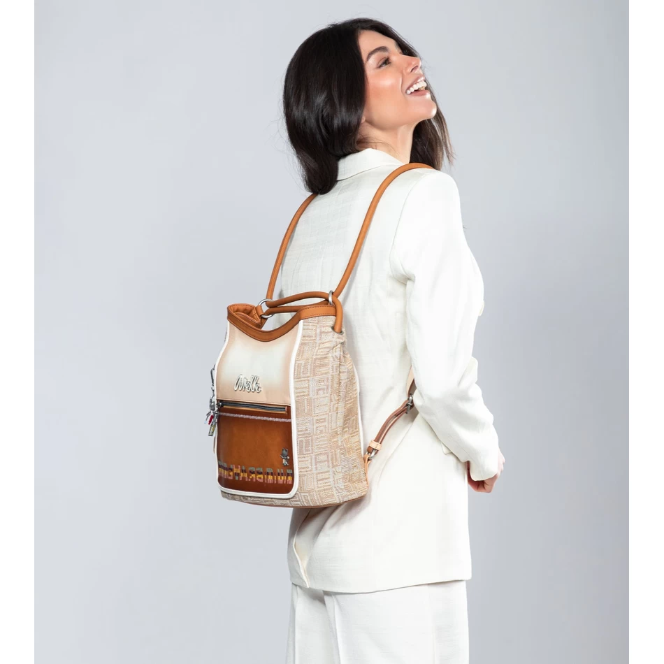 Tas Selempang Konvertibel Jiwa Ajaib Anekke Menjadi Ransel Jiwa Ajaib