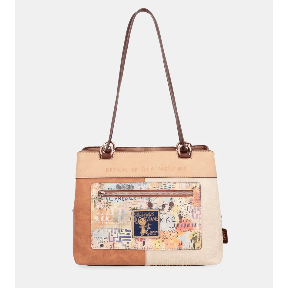 Tote Bag Suku Anekke Dengan 3 Sekat