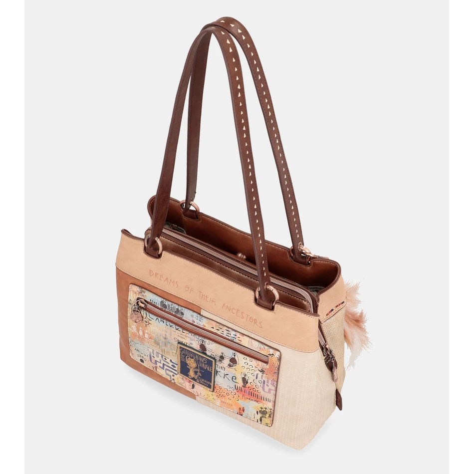 Tote Bag Suku Anekke Dengan 3 Sekat